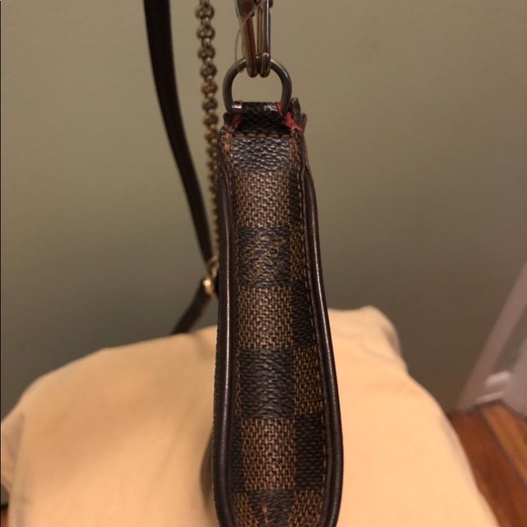 Auth Louis Vuitton Damier Eva Clutch Sling Bag (Available) - Picture 8 of 14
